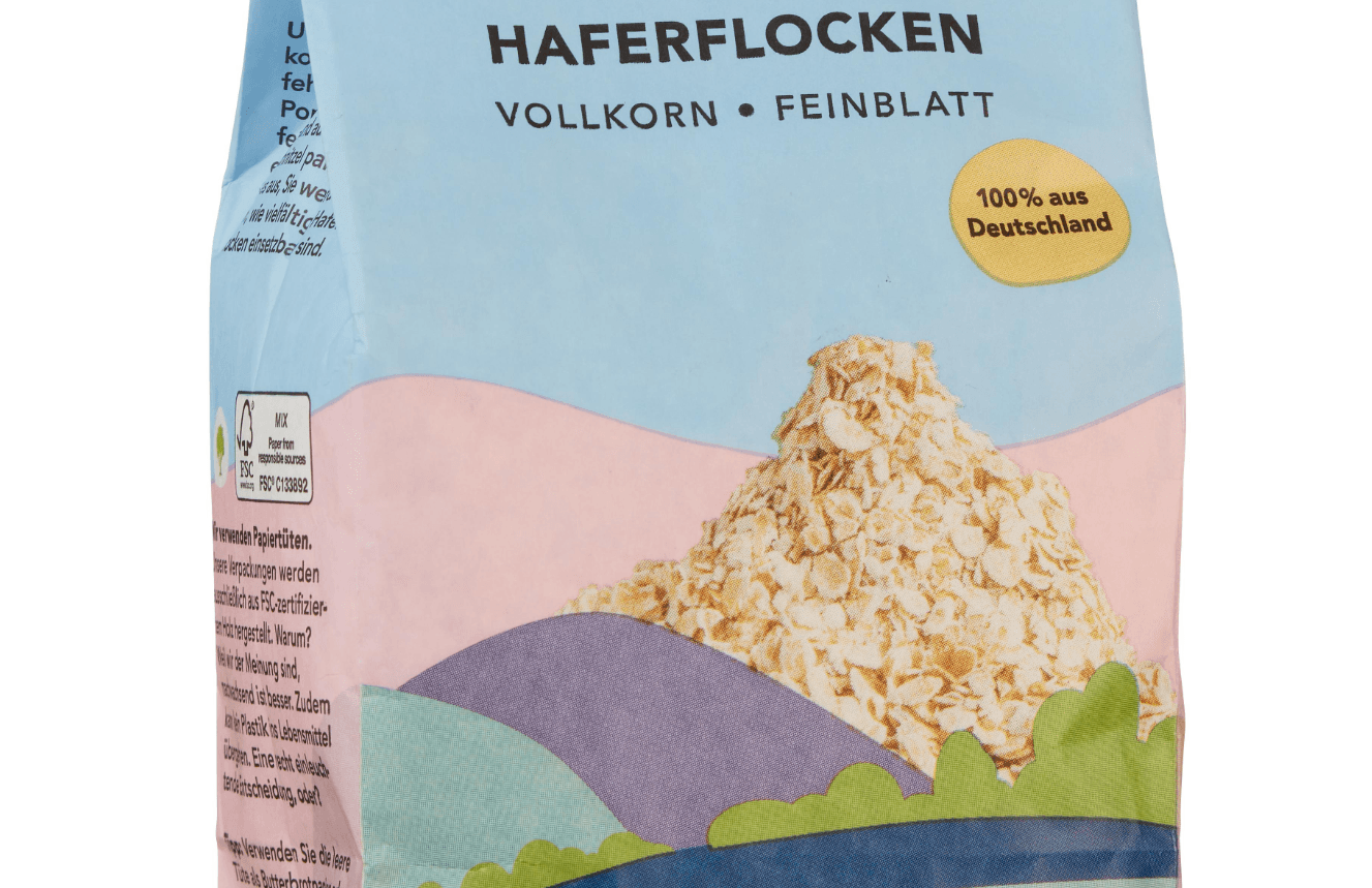 Richtungsweiser | Regionique Haferflocken - snacknest.de