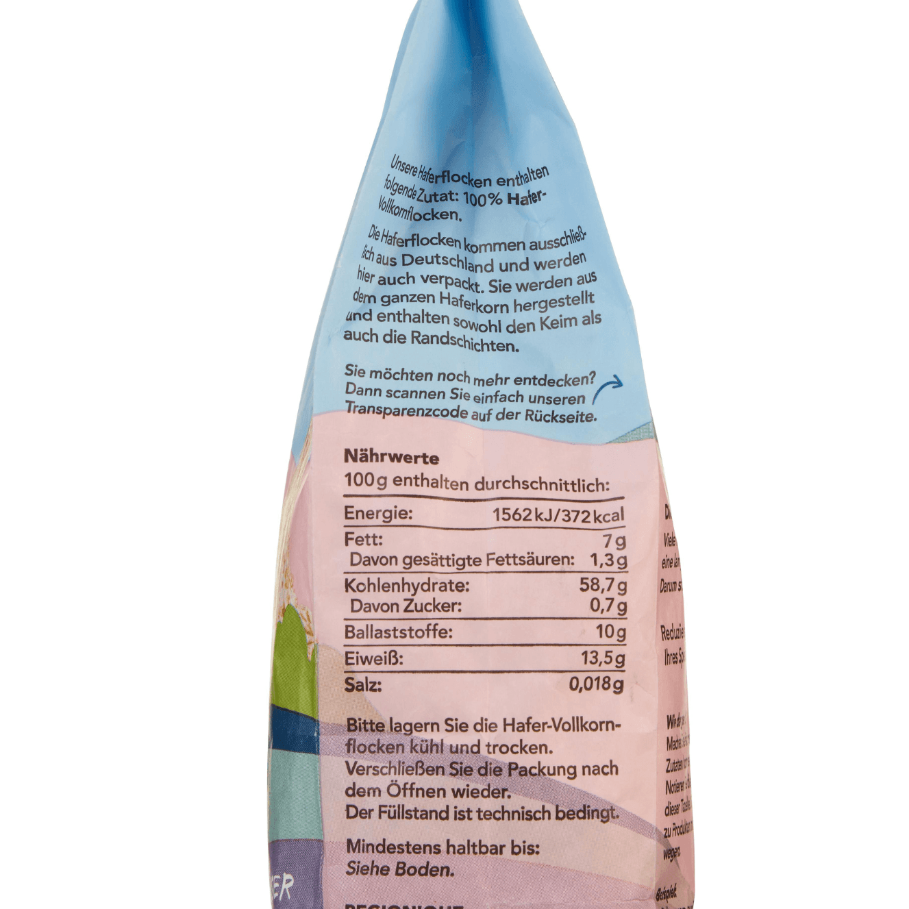 Richtungsweiser | Regionique Haferflocken - snacknest.de