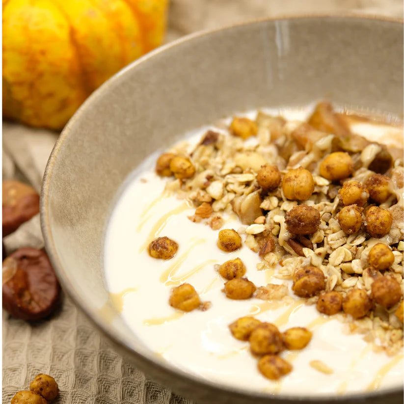 Salted Caramel| Hülsenreich - Bio-Knabber-Kichererbsen - snacknest.de