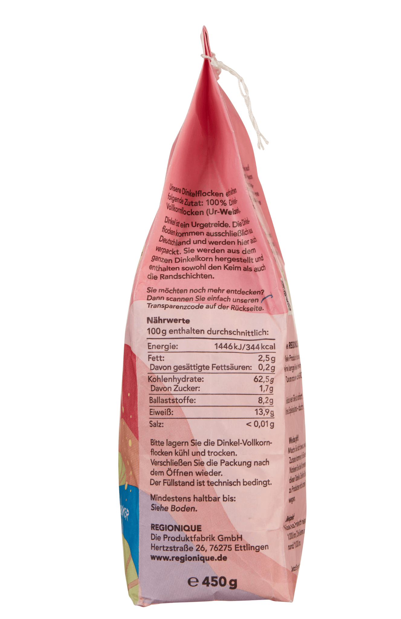 Entdecker | Regionique Dinkelflocken - snacknest.de