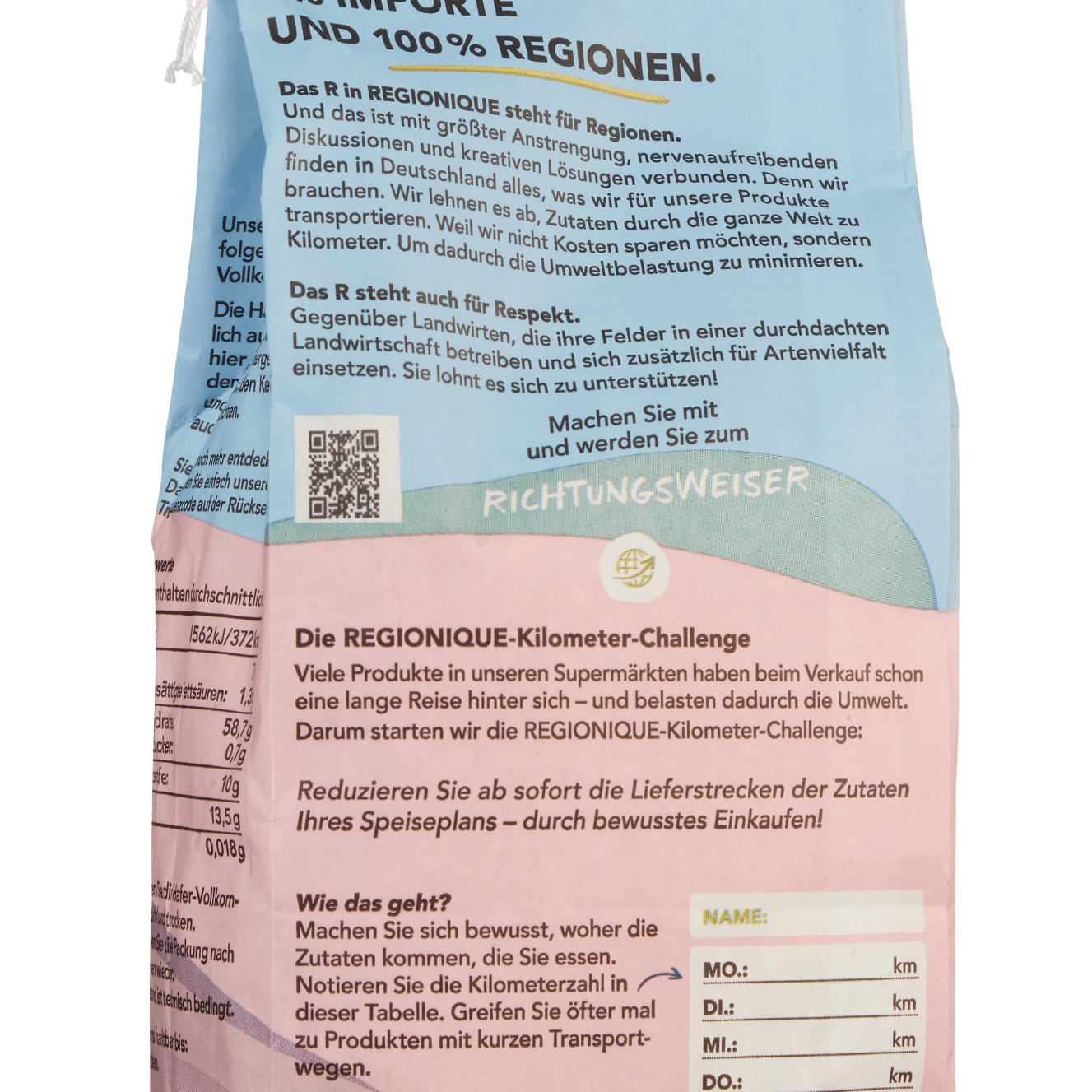 Richtungsweiser | Regionique Haferflocken - snacknest.de