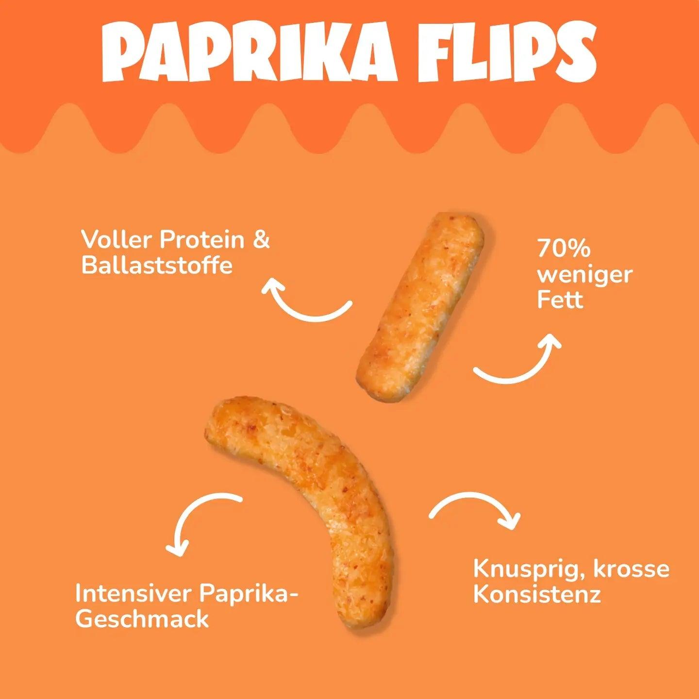 Protein Flips | Paprika | Ahead Nutrition - snacknest.de