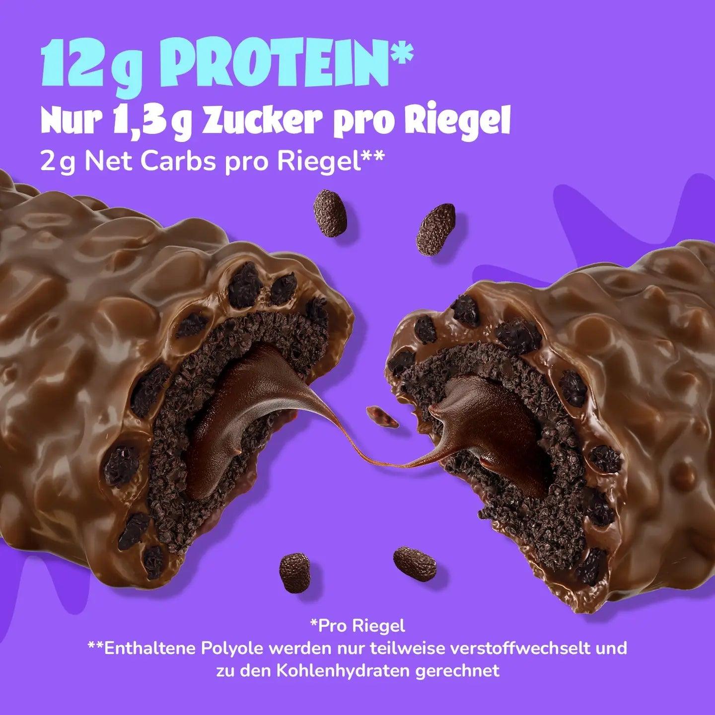Protein Bar - Fudge Brownie | Proteinriegel - Weicher Brownie | Ahead Nutrition - snacknest.de