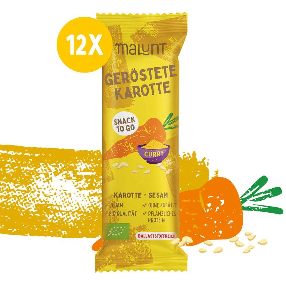 Gemüseriegel | Geröstete Karotte | Malunt - snacknest.de