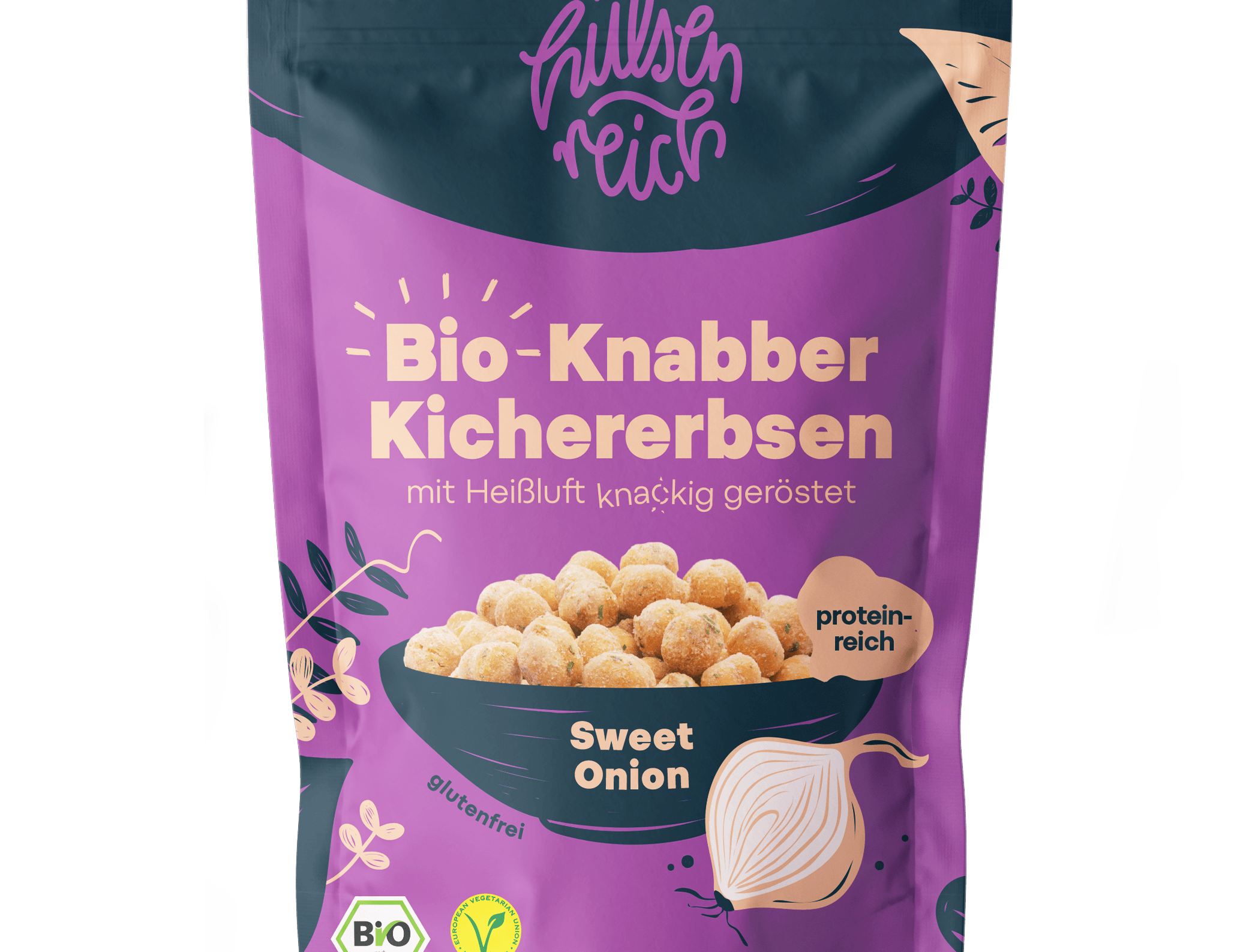 Sweet Onion | Hülsenreich - Bio-Knabber-Kichererbsen - snacknest.de