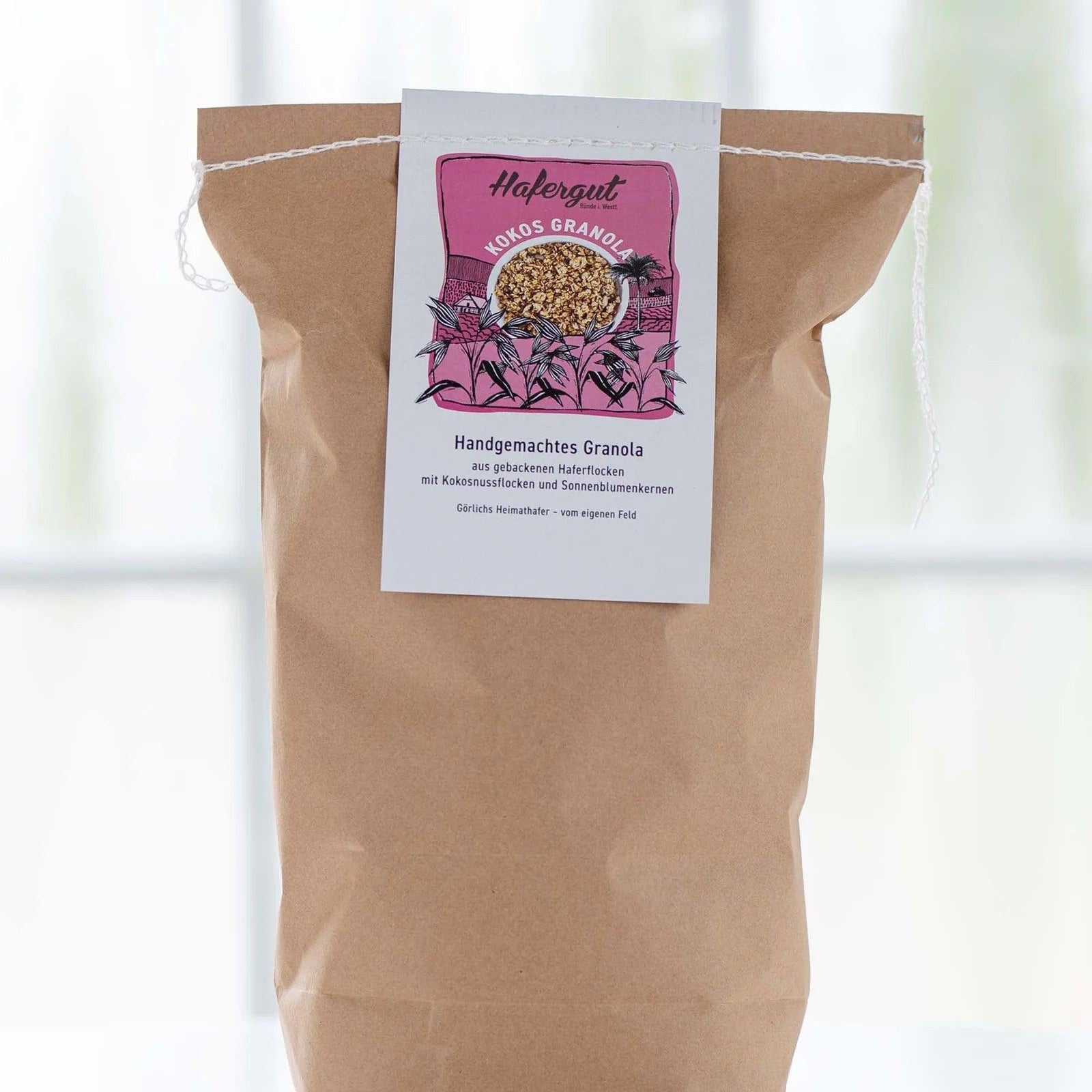 Hafergranola mit Kokos - lokal aus NRW | Hafergut - snacknest.de