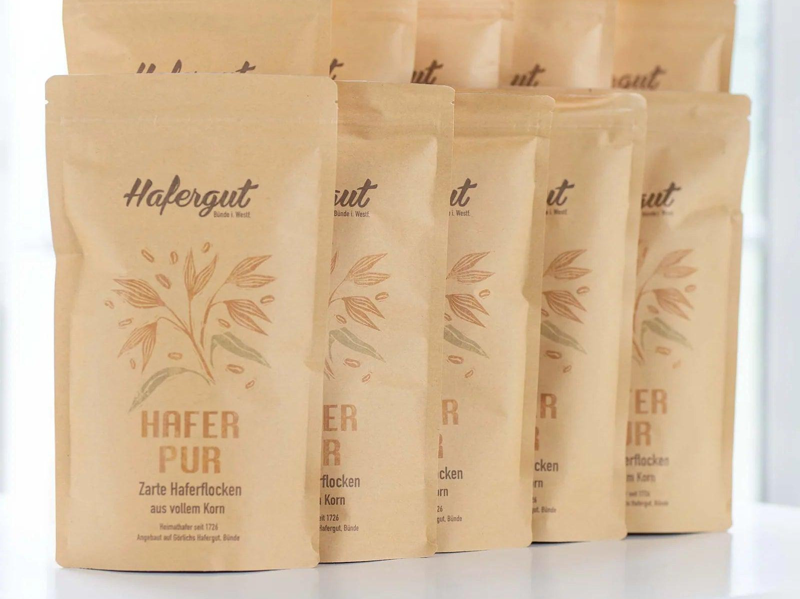 Haferflocken - 100 % Hafer | Hafergut - snacknest.de