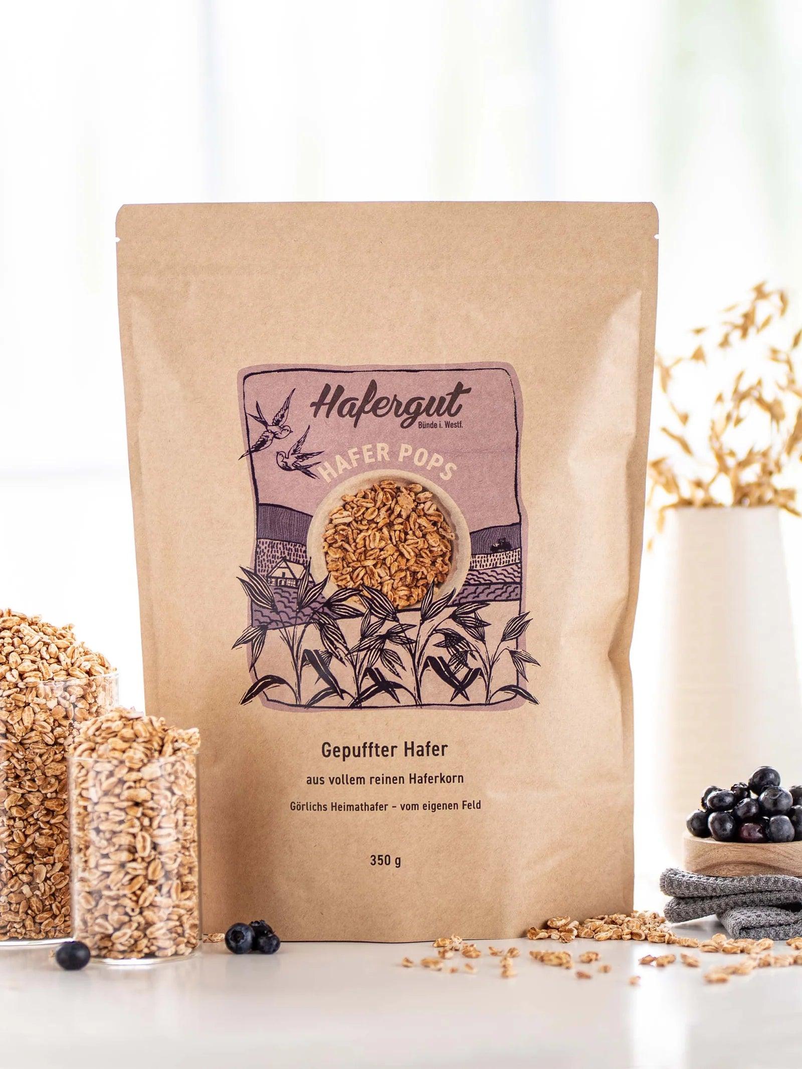 Haferpops - lokal aus NRW | Hafergut - snacknest.de