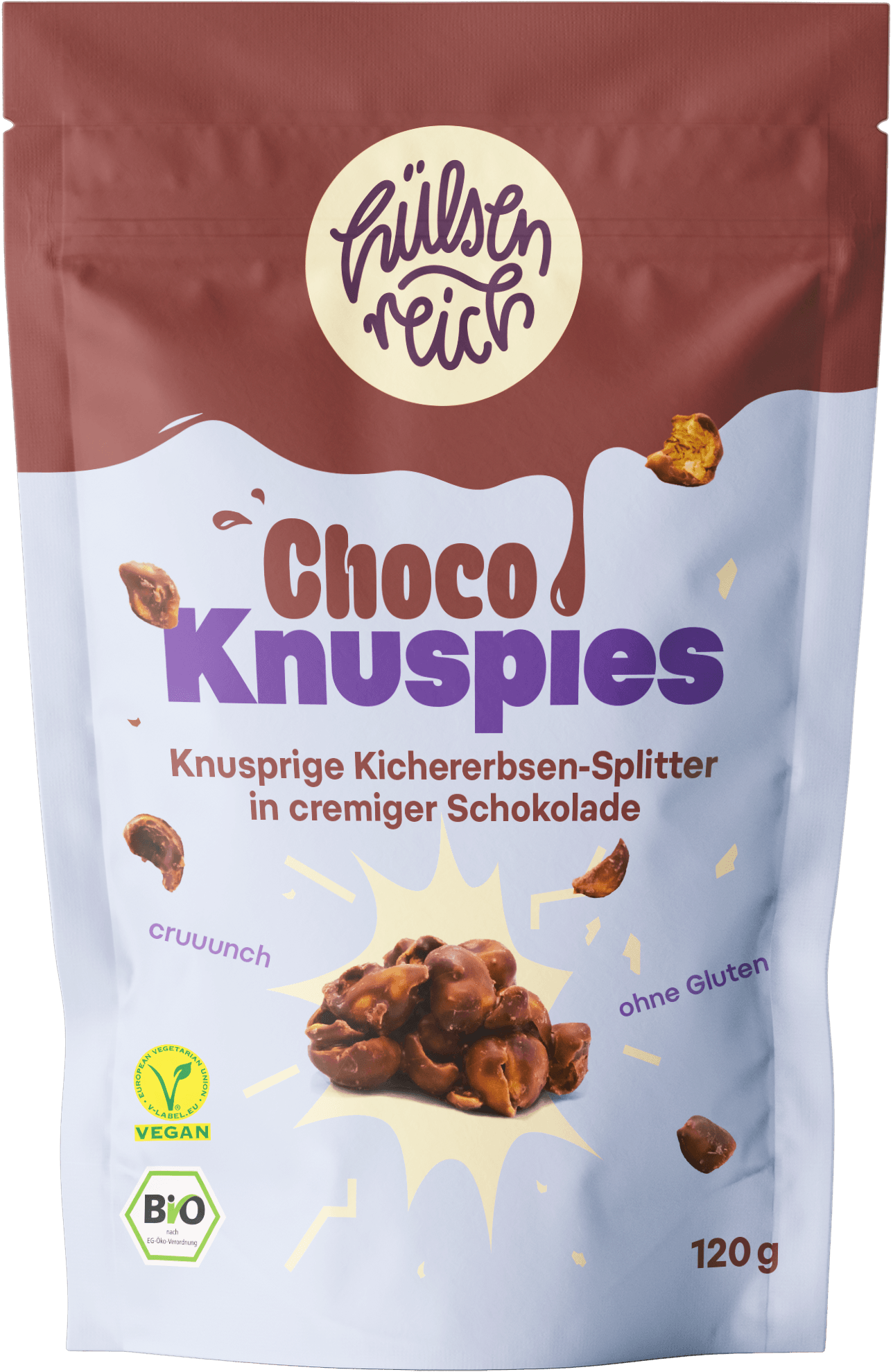 Choco Knuspies - Hell - BIO | Hülsenreich - snacknest.de