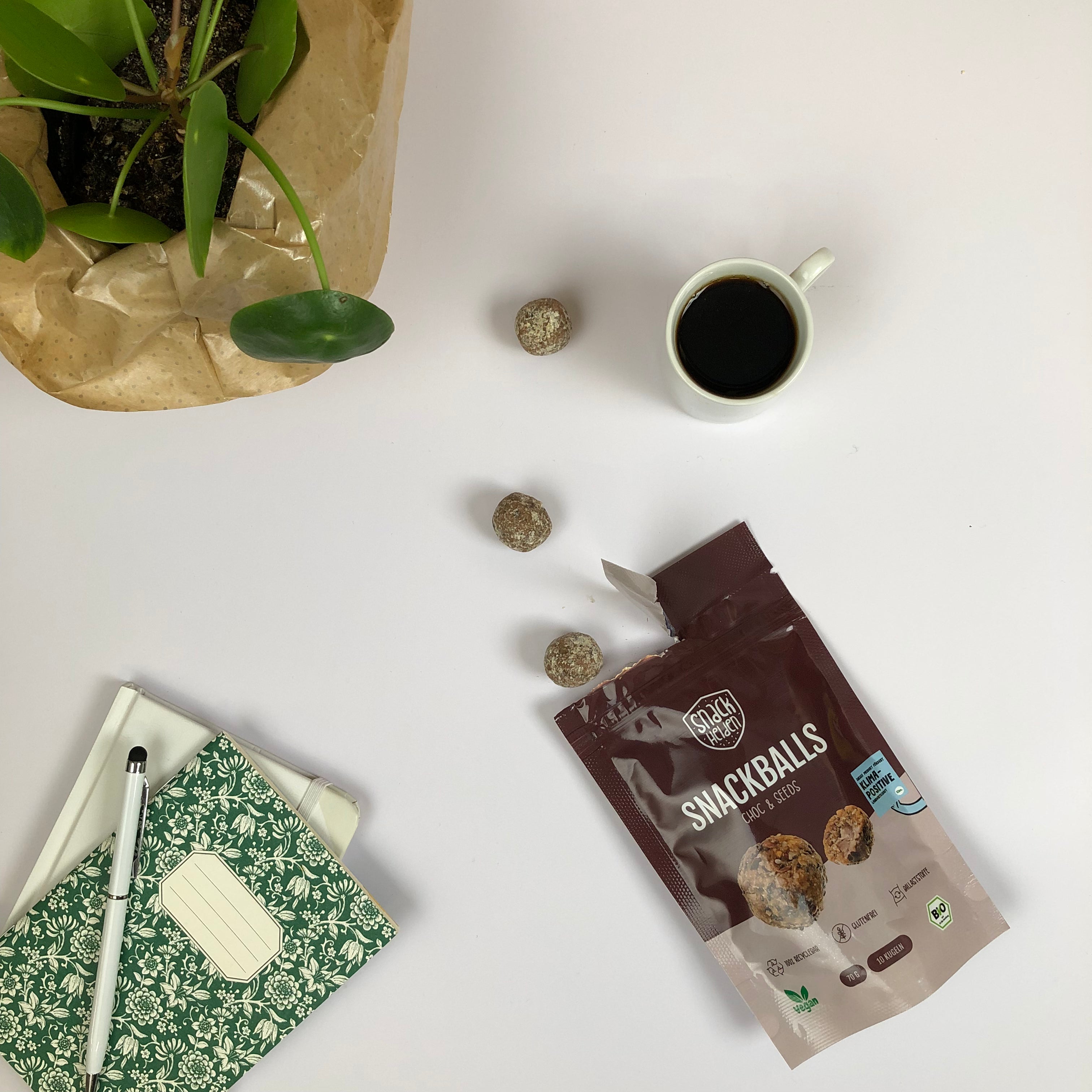Choco Tasting - Snackballs Choc & Seeds - snacknest.de