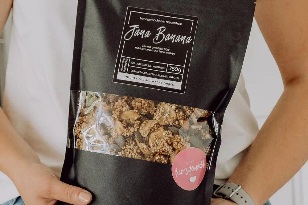 Jana Banana | Barni & Wilma Granola - snacknest.de