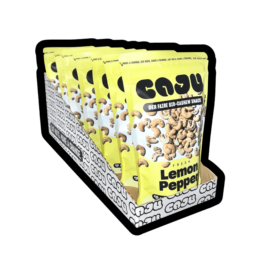 Caju Cashews | Lemon Pepper - snacknest.de