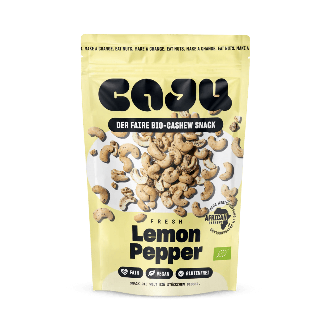 Caju Cashews | Lemon Pepper - snacknest.de