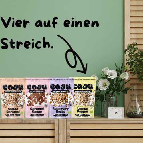 Caju Cashews | Vier auf einen Streich - snacknest.de