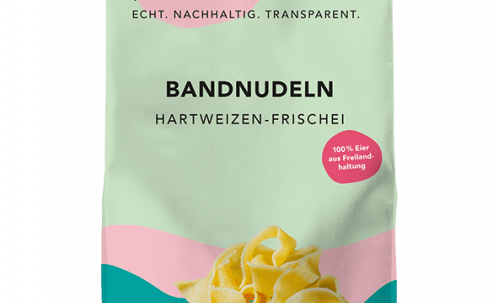 NATURLIEBHABER | Bandnudeln Hartweizen - Frischei | Regionique - snacknest.de
