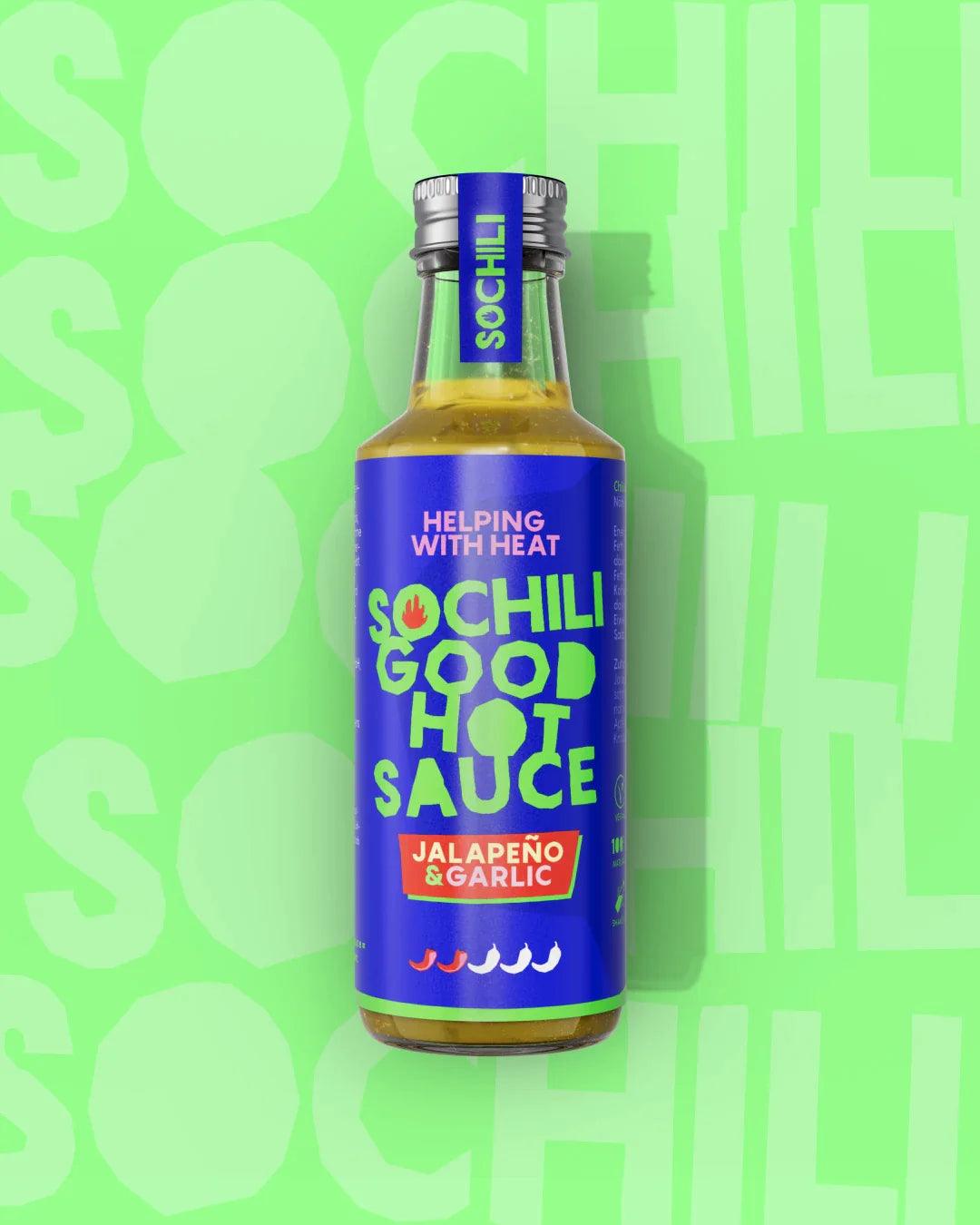 SOCHILI | JALAPEÑO & GARLIC | 1 Flasche - snacknest.de