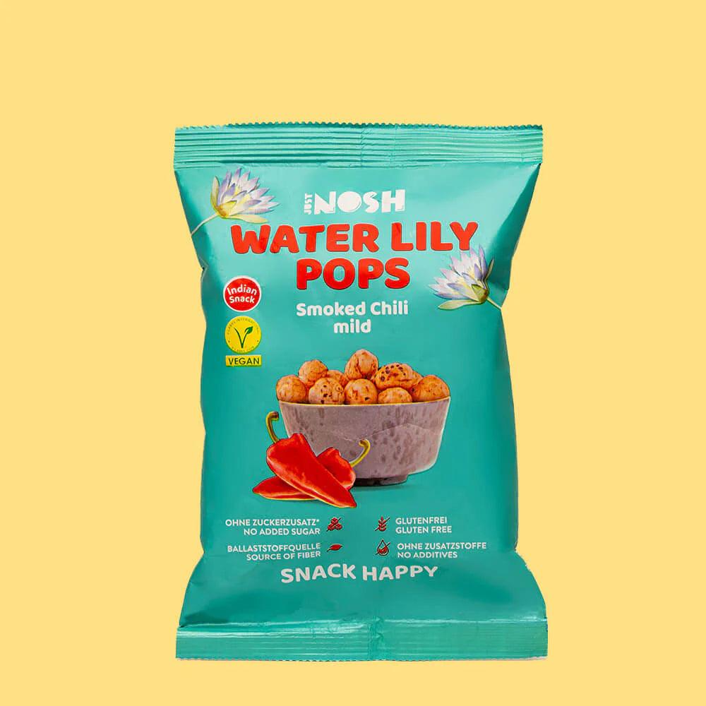 Drei auf einen Streich | Just Nosh Water Lily Pops - snacknest.de