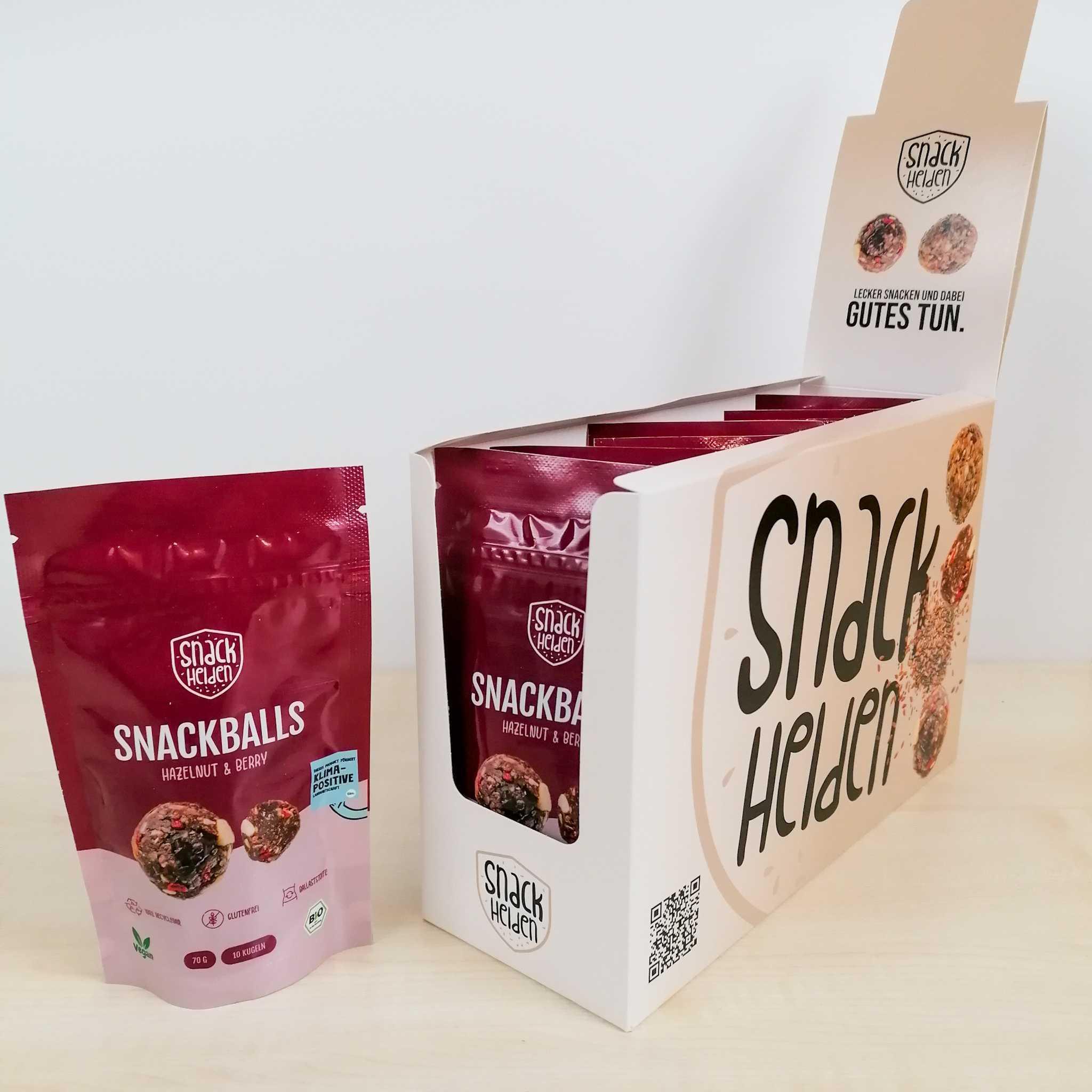 Snackballs - OFFICE Spar-Pack (40 Packungen) - 50% Rabatt MHD Ware - snacknest.de