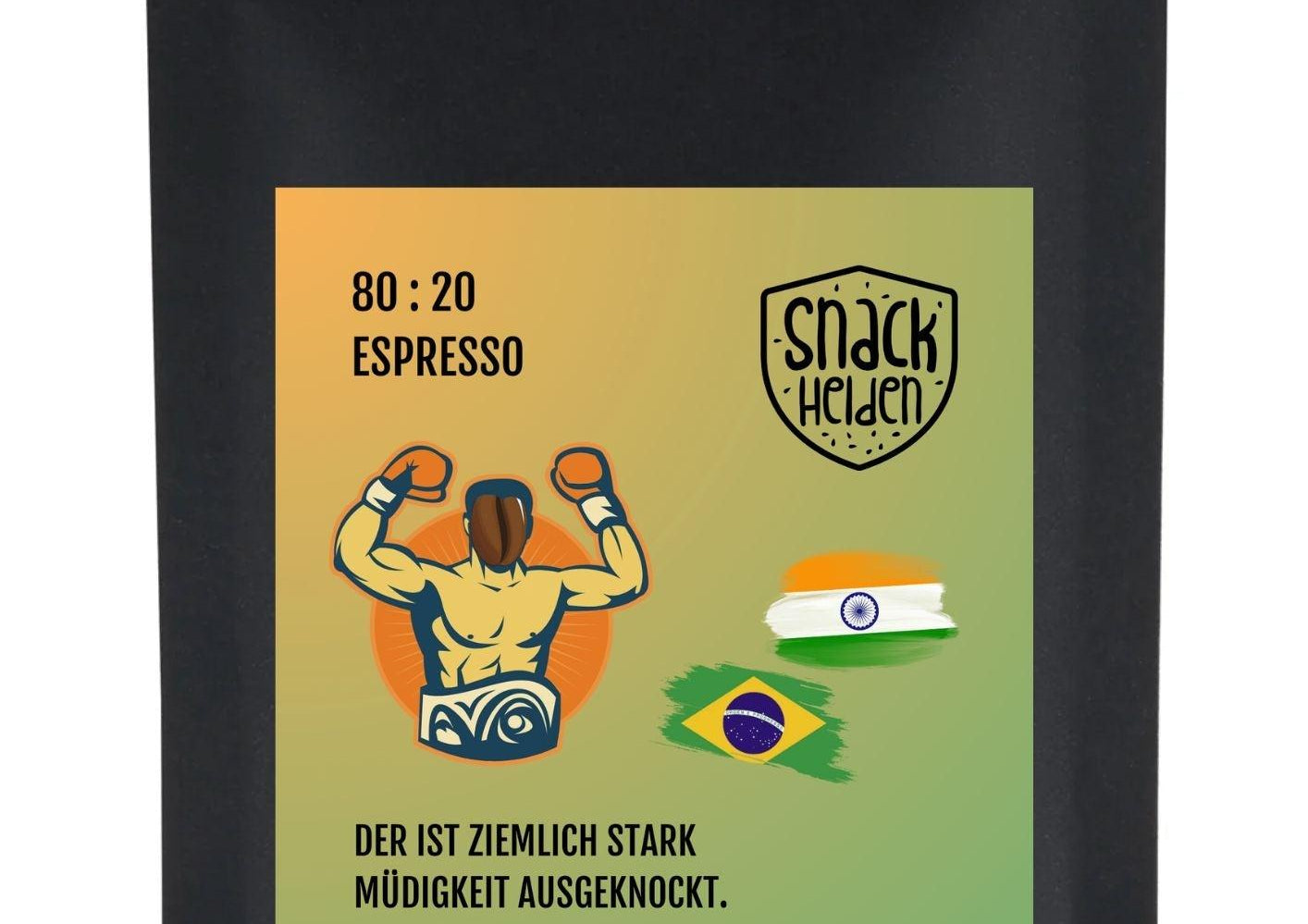 80 : 20 ESPRESSO - Zartbitterschokolade I süßlich I gute Crema - snacknest.de