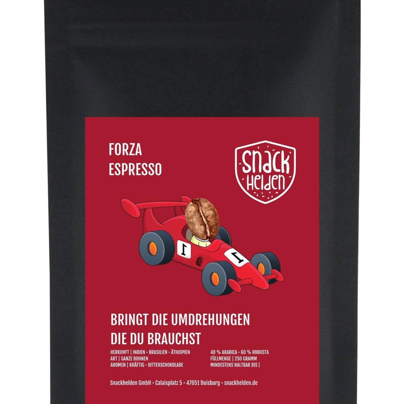 FORZA ESPRESSO - kräftig I Bitterschokolade - snacknest.de