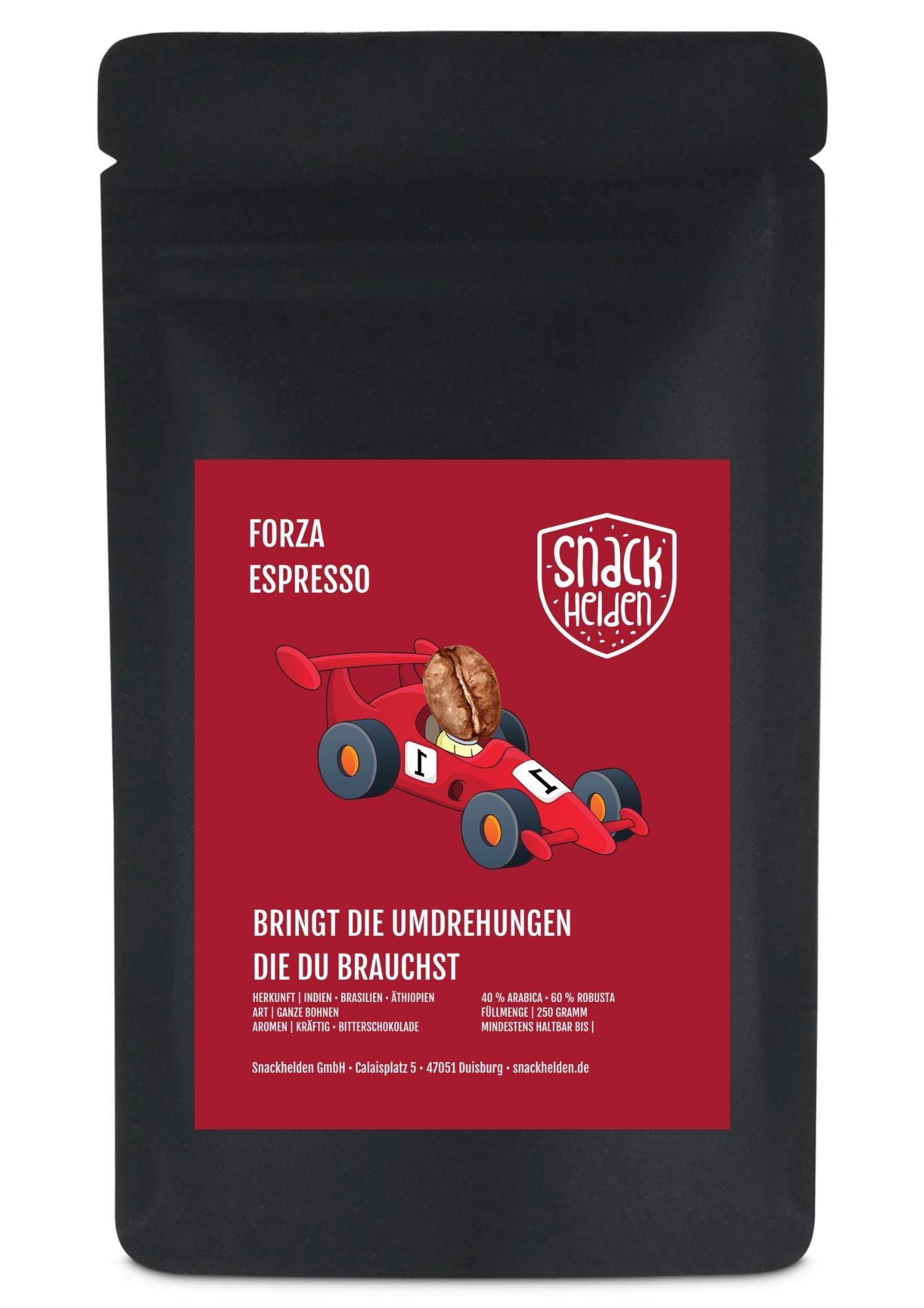 FORZA ESPRESSO - kräftig I Bitterschokolade - snacknest.de