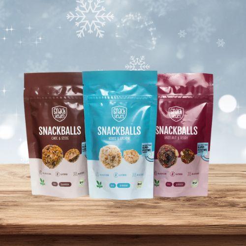 Snackballs - Probierpaket (1 Packung je Sorte) - 50% Rabatt MHD Ware - snacknest.de