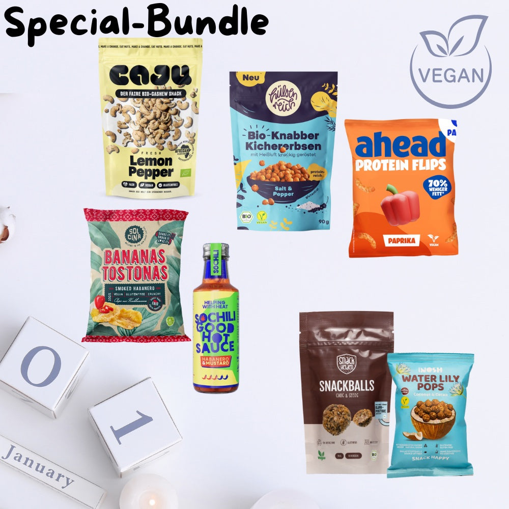 Veganuary - Specialbox - snacknest.de