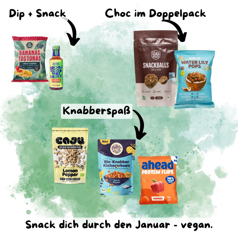 Veganuary - Specialbox - snacknest.de