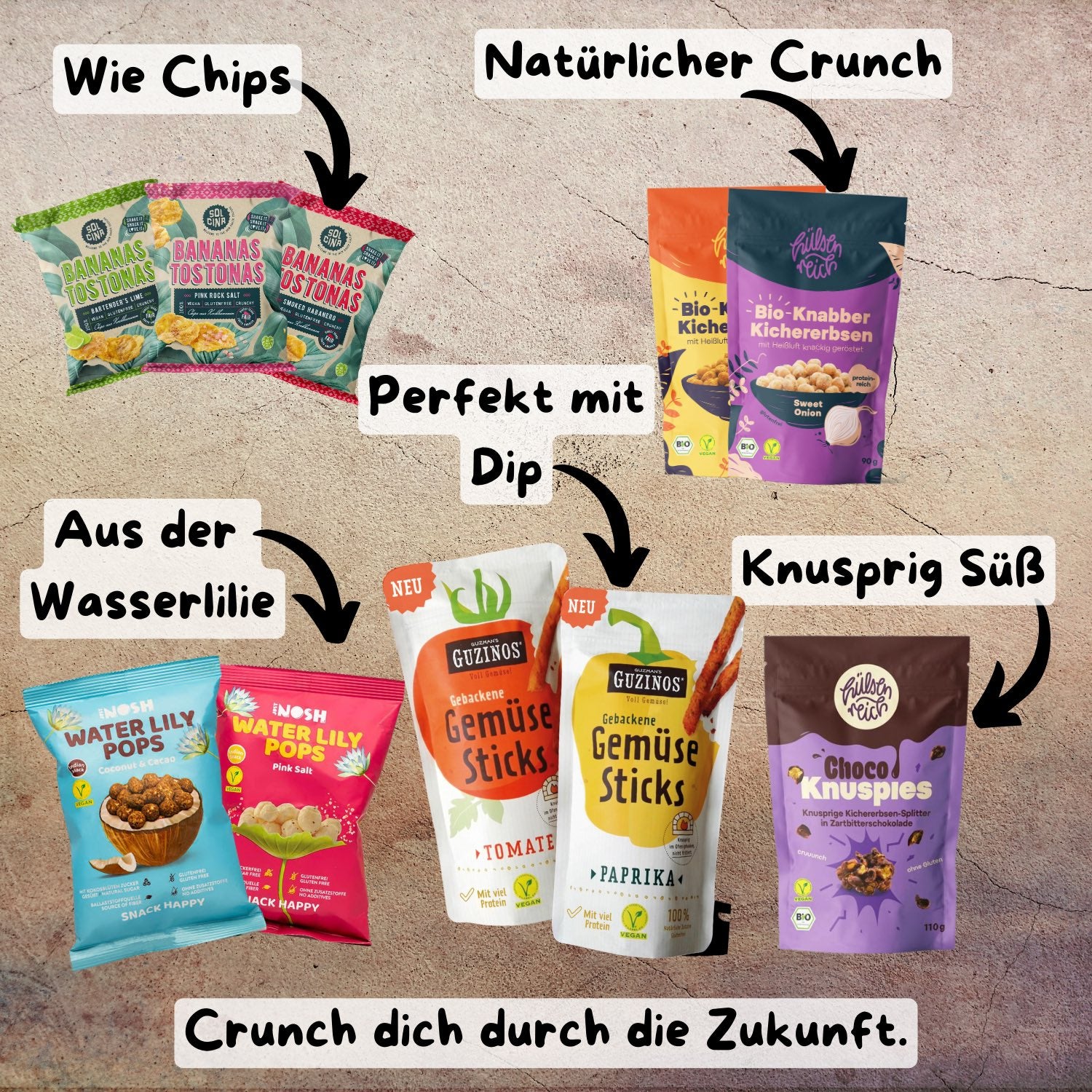 Es soll knuspern | Dein Bundle für knusprige Momente - snacknest.de