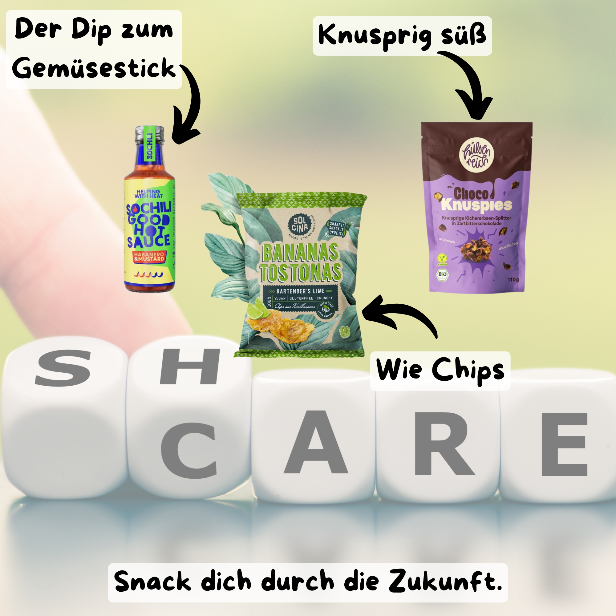 Sharing is caring - Bundle - snacknest.de